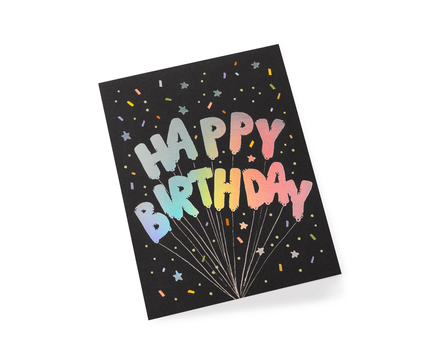 Set of Mylar Birthday Balloons Cards - 8 pk