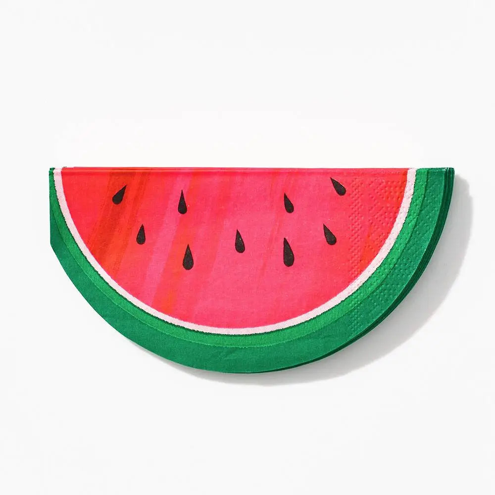 Watermelon Die Cut Napkin - 20 pk