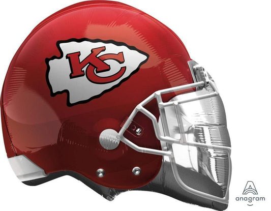 21" Kansas City Chiefs Football Helmet Foil Balloon