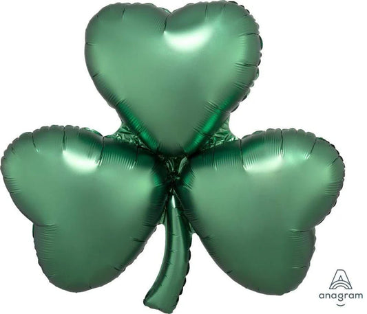 29" St. Patrick's Day Giant 29 Shamrock foil Balloon