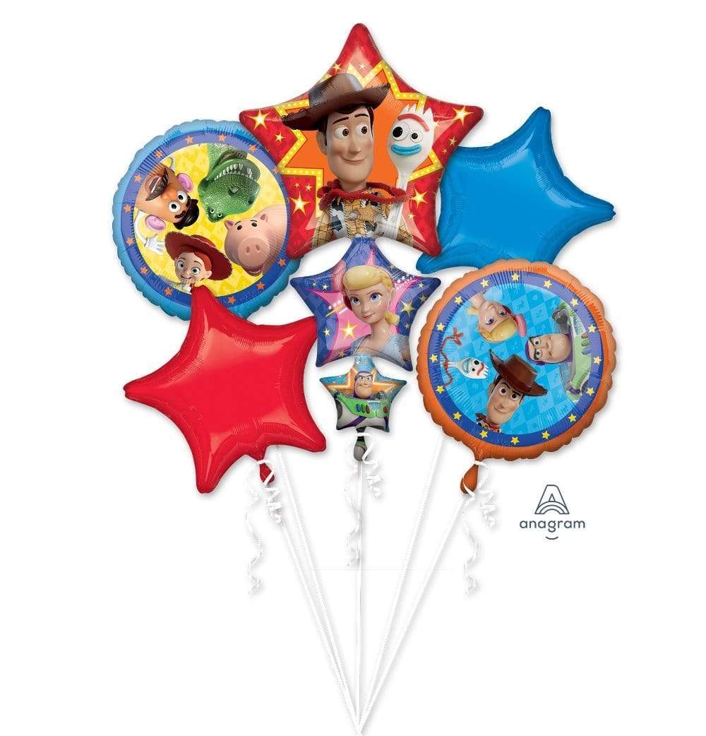 Toy Story Balloon bundle with helium - 5 pieces