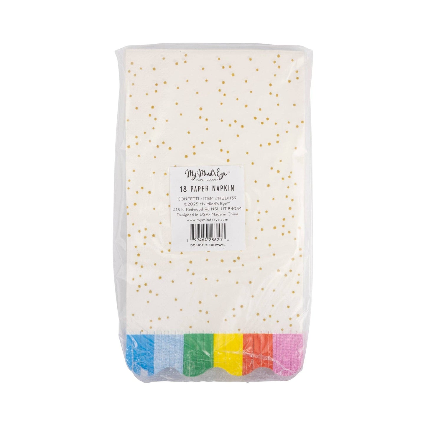 Confetti Dinner Napkin - 18 pk