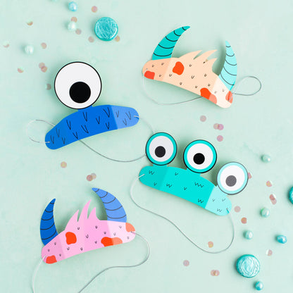 Little Monsters Party Headband Set - 8 Pk.