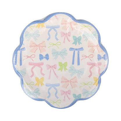Lots of Bows Plate - 8 pk