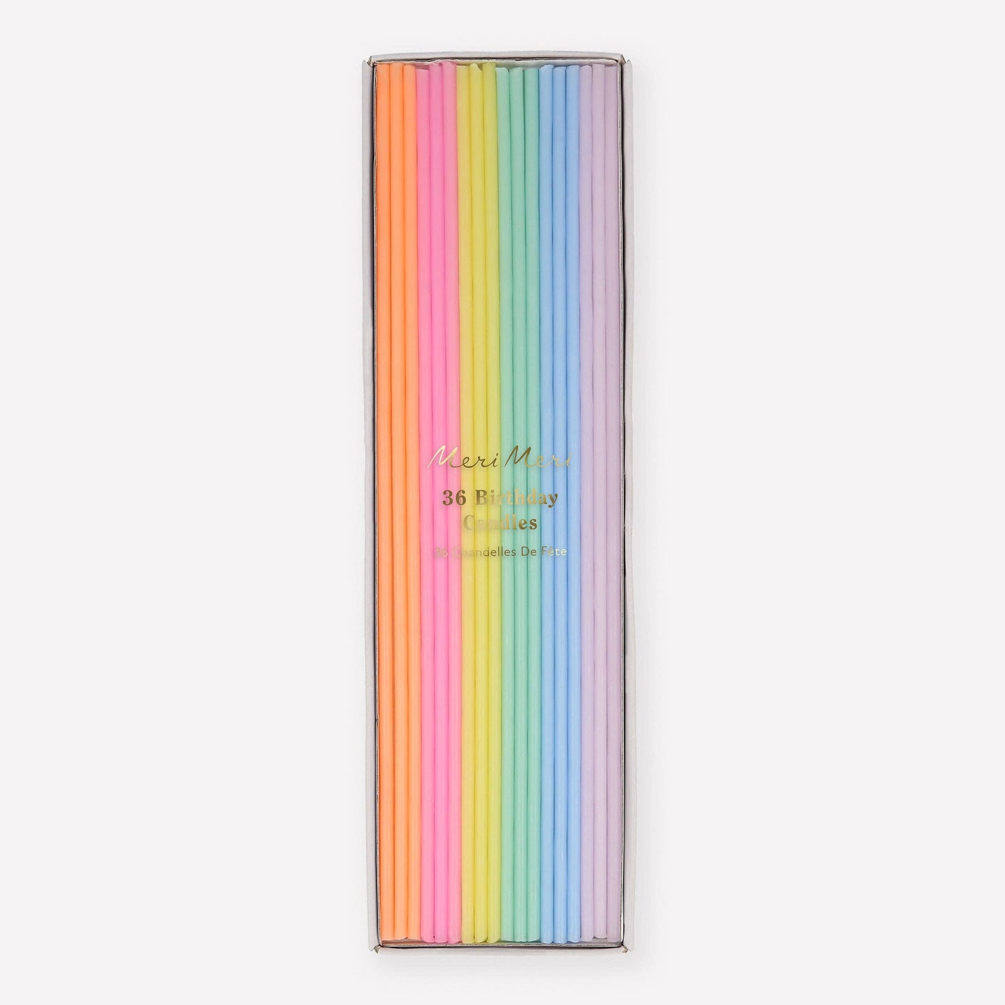 Super Skinny Mixed Candles - 36 pk