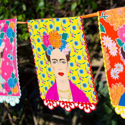 Boho Frida Kahlo Garland - 10ft