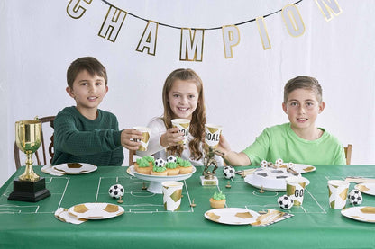 Party Champions Soccer Plates - 12 Pack