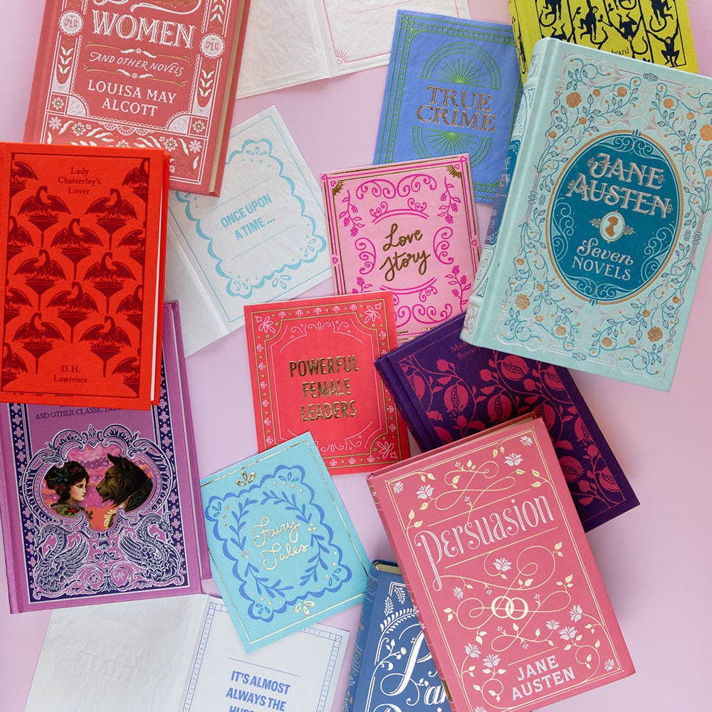 Book Club "Book Cover" Cocktail Napkins - 16 pk