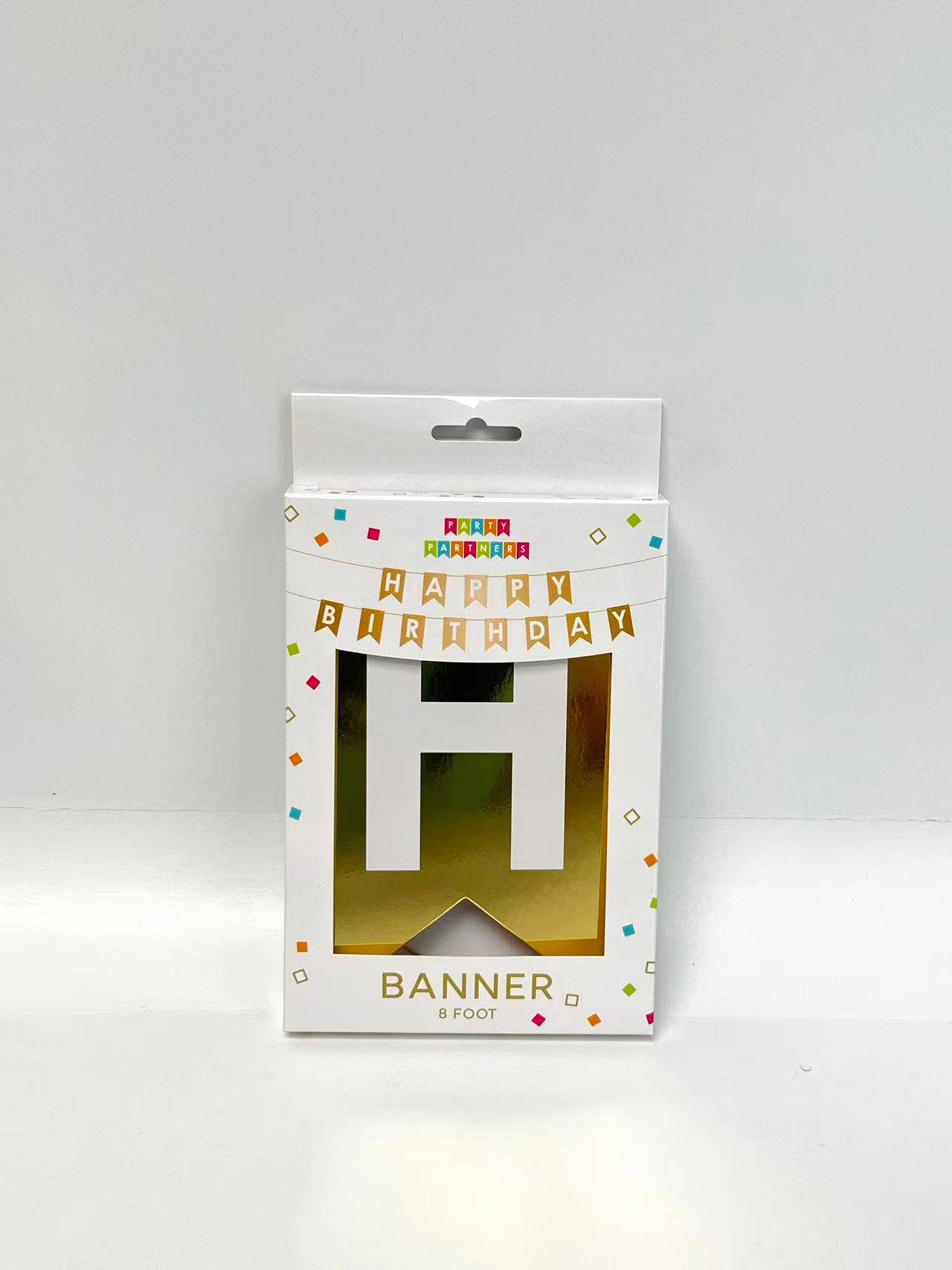 Foil Happy Birthday Gold Banner - 1 pk