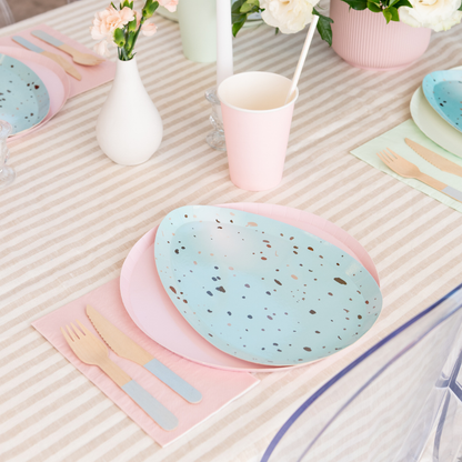 Rockin' Robin Die-Cut Plates - 2 Size Options - 8 Pk.: Dinner