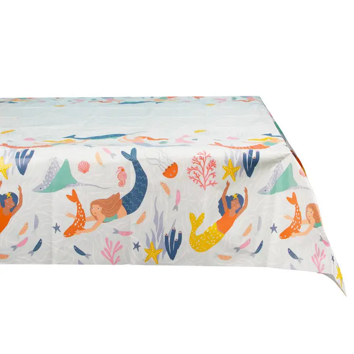 Mermaid party Table Cover