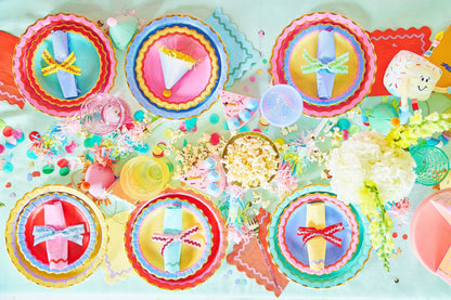 Top Off The Fun Mini Glitter Party Hats Set - 8 pk