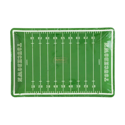 Football Shaped Plate - 8 pk