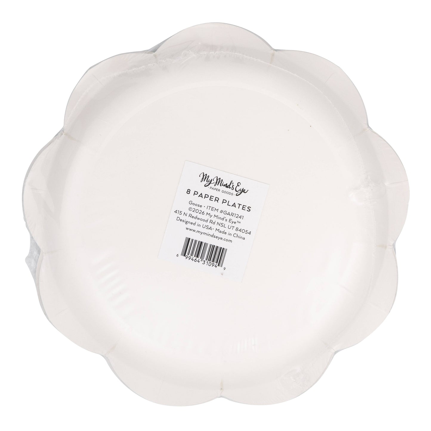 Goose 8" Plate - 8 pk