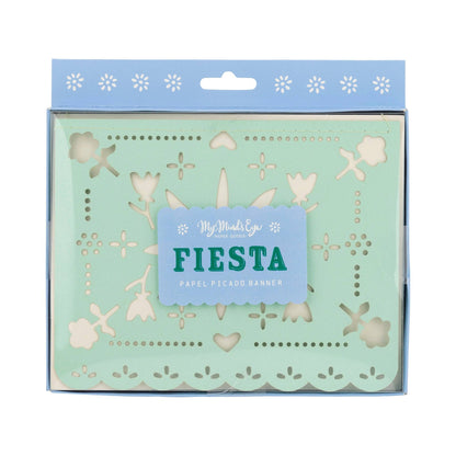 Fiesta Papel Picado Banner - 1 pk