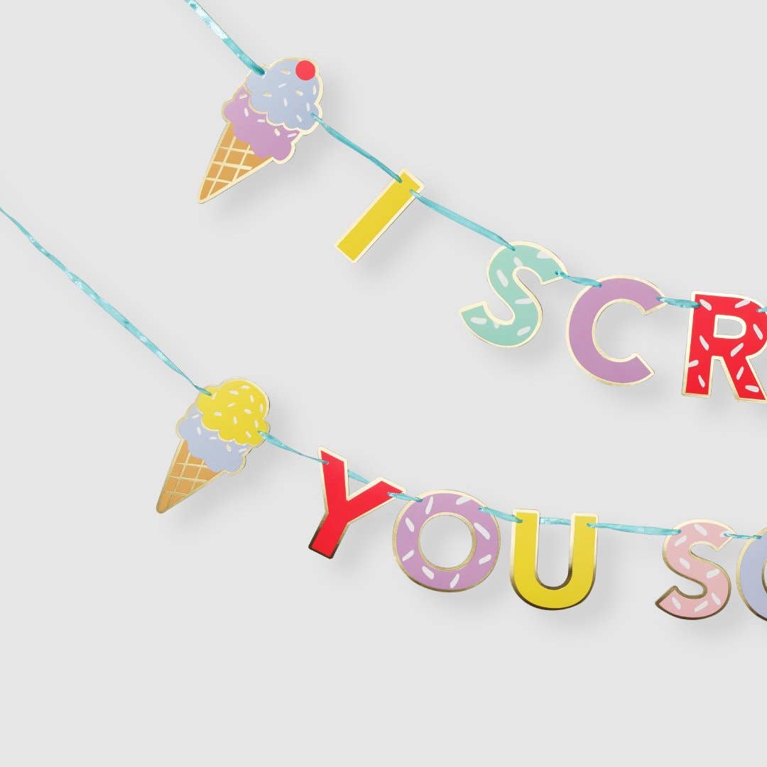 I Scream You Scream Banner