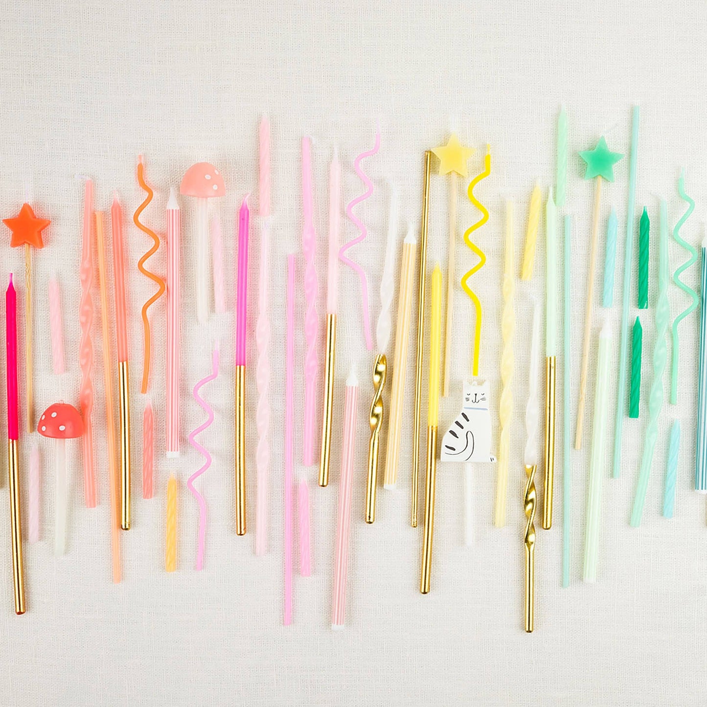 Super Skinny Mixed Candles - 36 pk