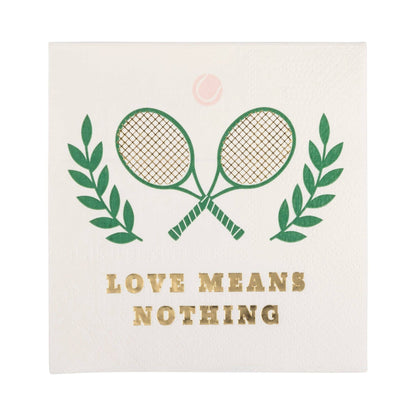 Tennis Sayings Napkin Set - 16 pk