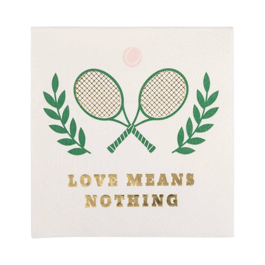 Tennis Sayings Napkin Set - 16 pk