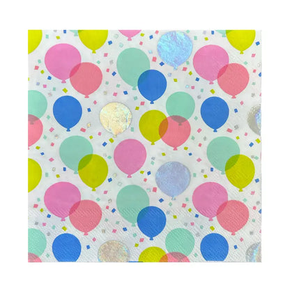 It's A Birthday Balloon Large Napkins - 16 pk
