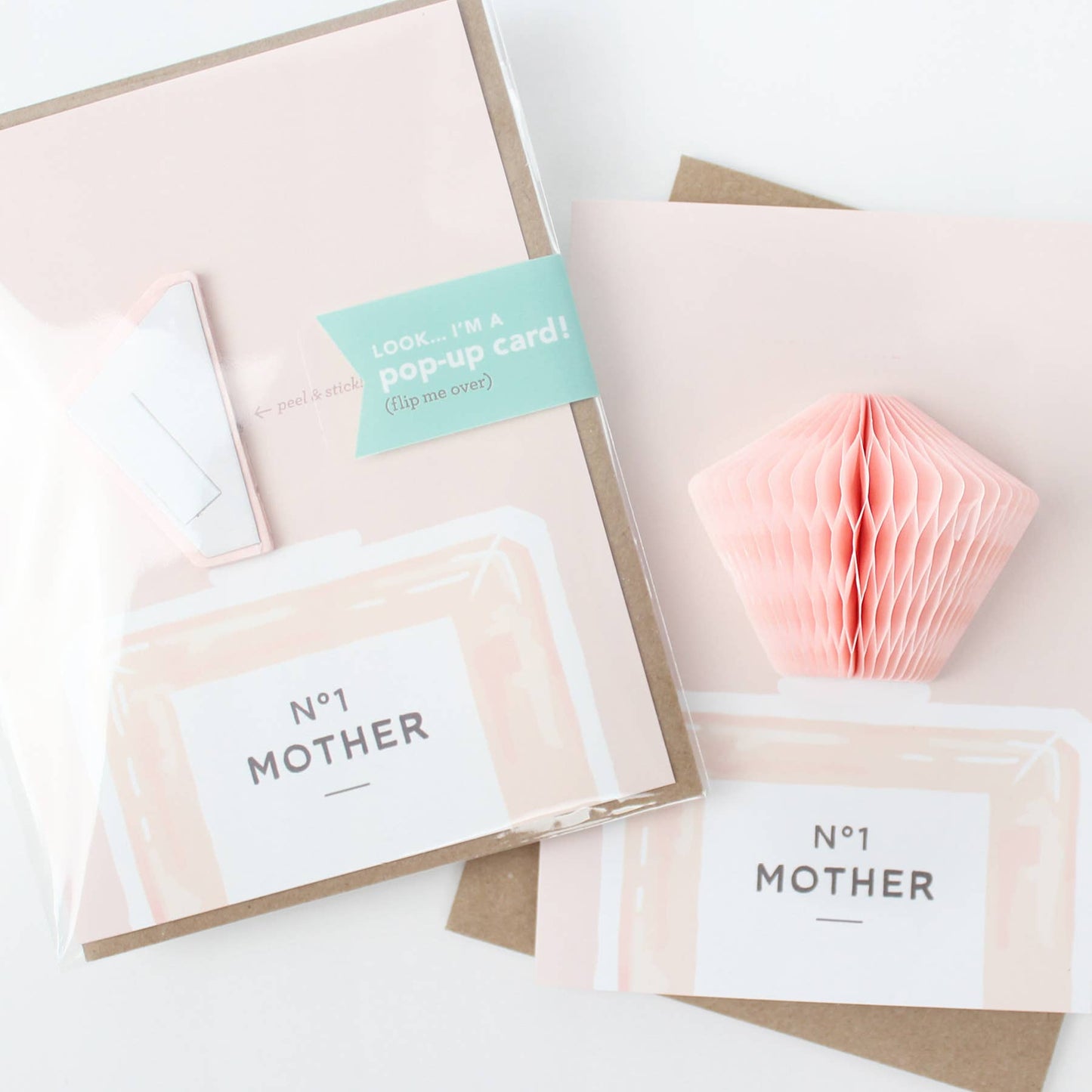 Pop-up No. 1 Mother - Mother's Day / Birthday Card