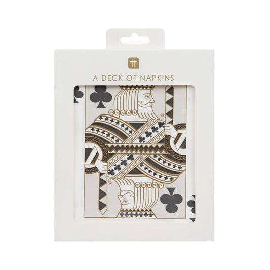 Playing Cards Napkins - 20 Pack