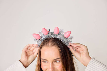 Tinsel Topper Novelty Headband - 1 pk