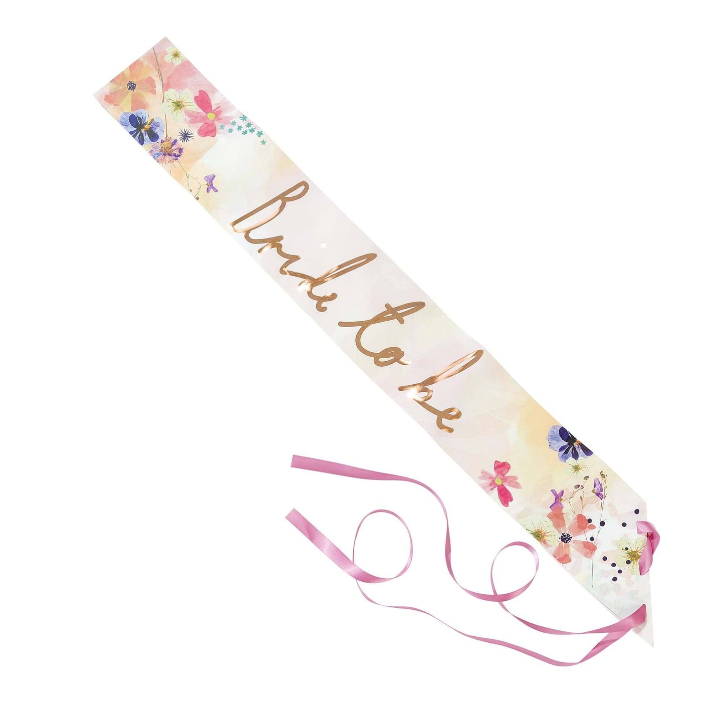 Blossom Girls 'Bride To Be' Sash Wedding Accessory