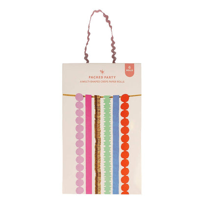 Multicolor Party Streamer Set