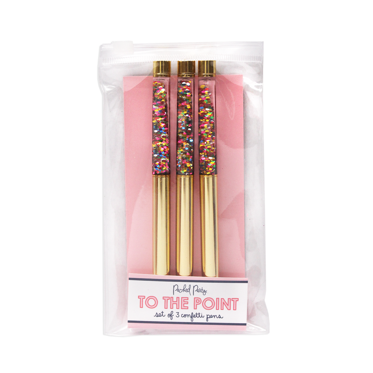 To The Point Confetti Pen Set