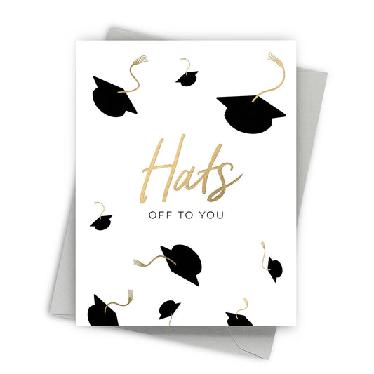 Hat Toss – Graduation Greeting Cards