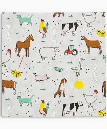 On the Farm Large napkins - 16 Pk.