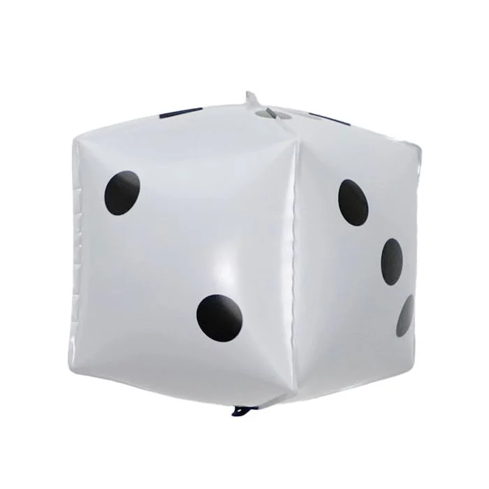 16" 3D Casino Dice Balloon