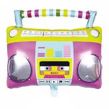 22" stereo foil balloon