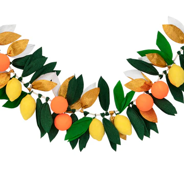 Citrus Fruit garland - 1 pk