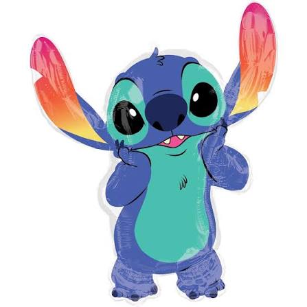 33" Stitch-shaped foil balloon