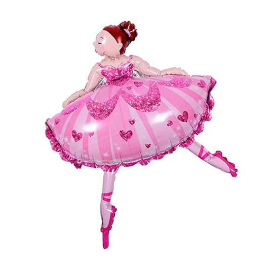 36" Ballerina dancing Balloon with helium