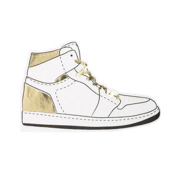 Hightop shoes shaped paper dinner napkin - 18 pk