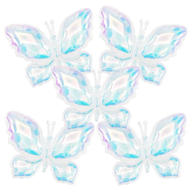 29" butterfly crystal foil balloon