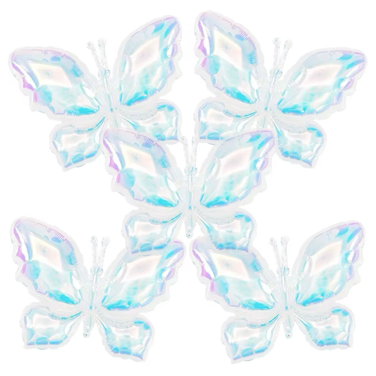 29" butterfly crystal foil balloon