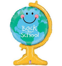 33" Back to School Globe