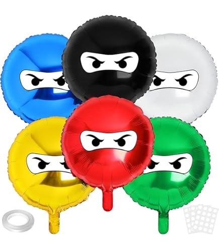 18” ninja head - 1 balloon C1