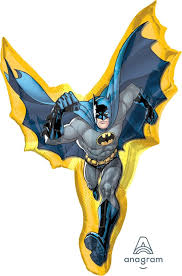 39" Batman Action shape foil balloon