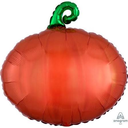 18" Fall Pumpkin foil balloon - E1