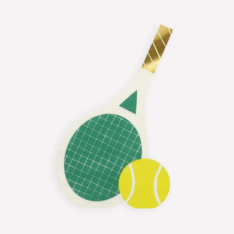 Tennis napkins- 16 pk.