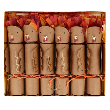 Turkey Medium Crackers - 6 pk