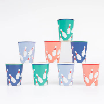 Bowling cups- 8 pk