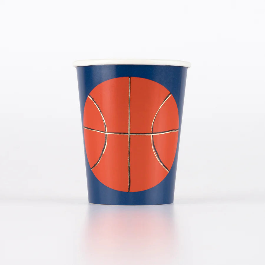 Basketball cups- 8 pk