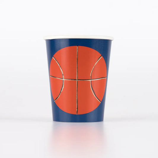 Basketball cups- 8 pk