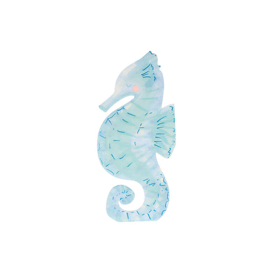 Seahorse napkins- 16 pk.